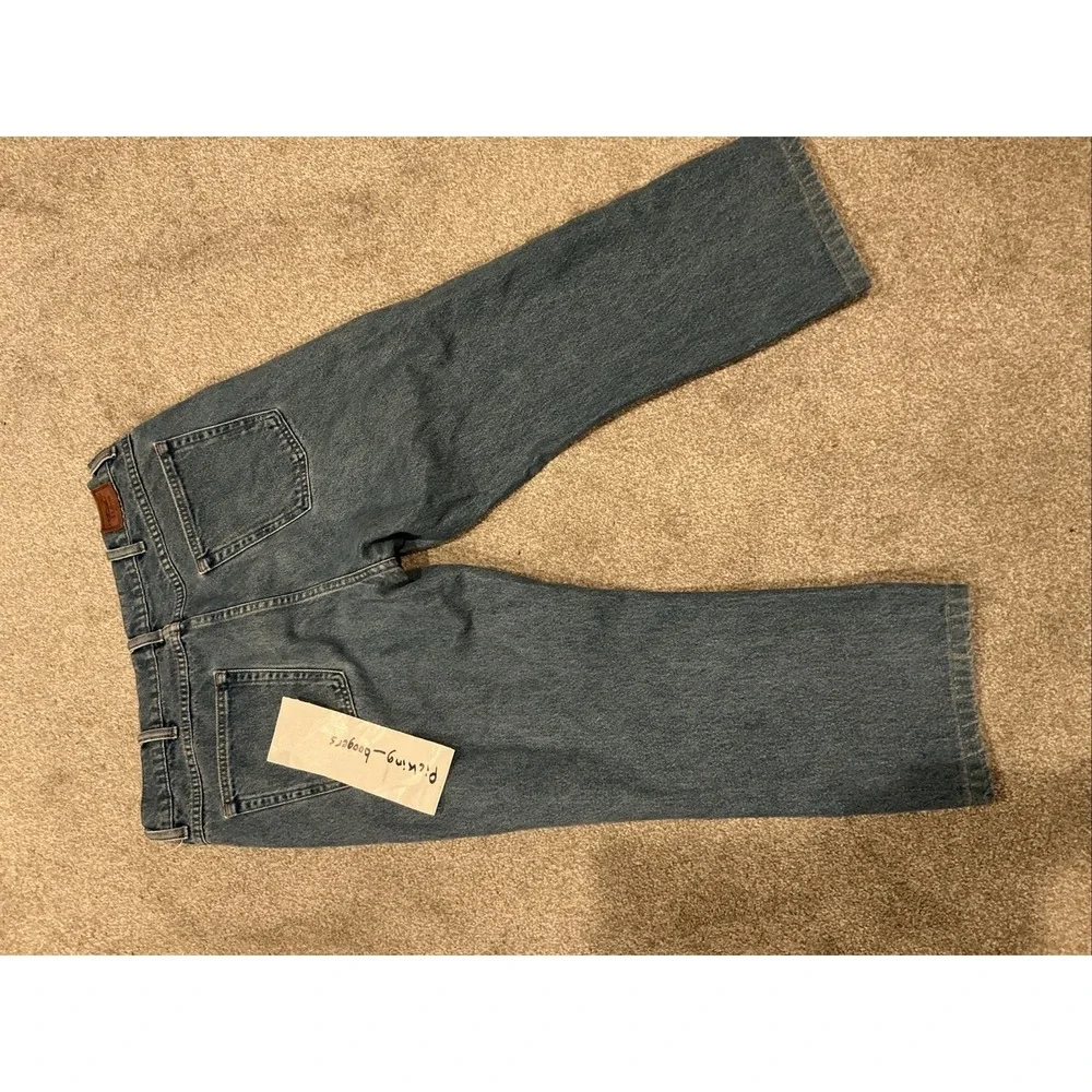LL‎ Bean Mens Jeans 36x29 Blue Standard Fit Cotton Denim Pants